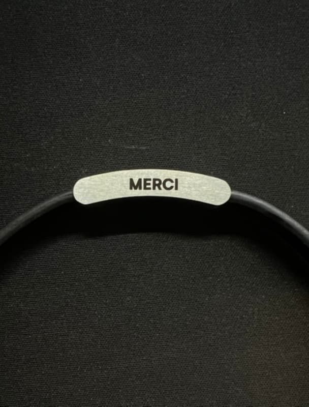 Bransoletka stalowa z personalizowanym grawerem laserowym